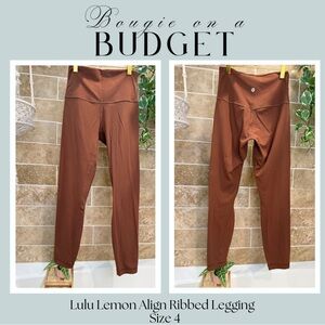 Lululemon Align Ribbed Leggings